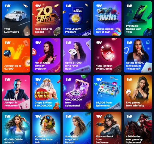 bonuses and promotions 1win casino Vietnam
